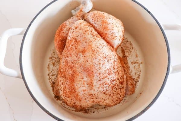 Roast Chicken & Potatoes Process