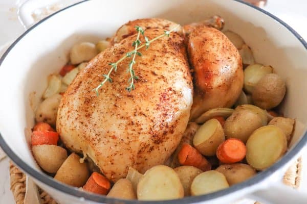Roast Chicken & Potatoes Recipe