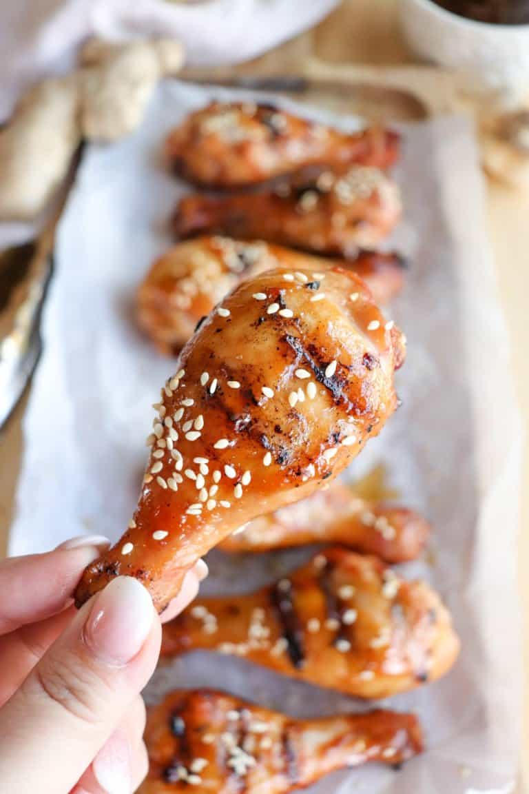 Teriyaki Grilled Chicken Drumsticks
