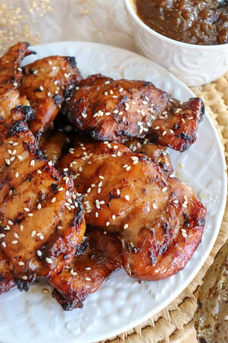 Grilled Teriyaki Chicken Thighs Recipe