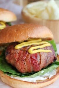Bacon Wrapped Burger Recipe