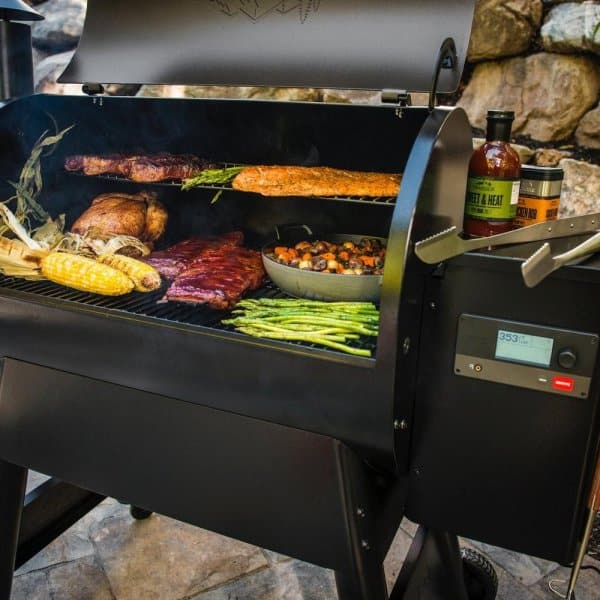 Traeger Pro 780 grill open
