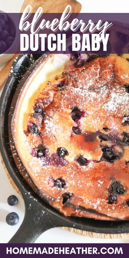Blueberry Dutch Baby