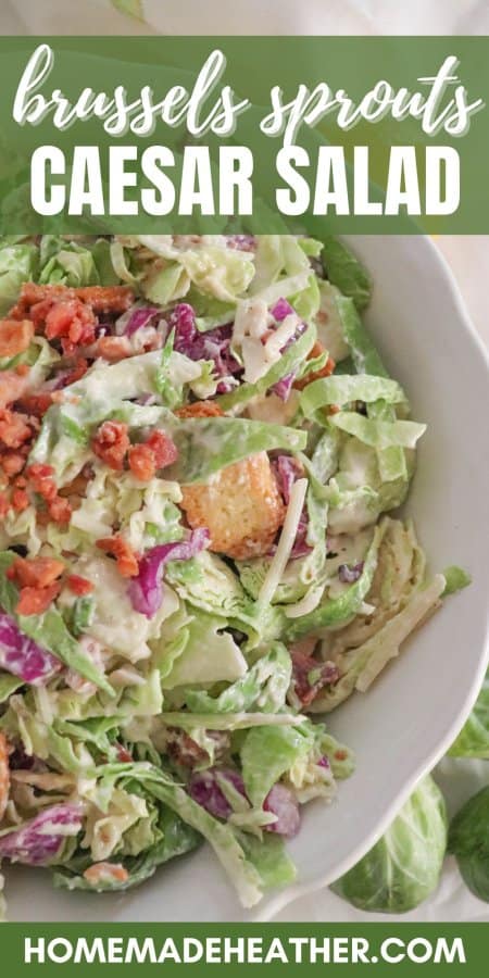 Brussels Sprouts Caesar Salad Recipe