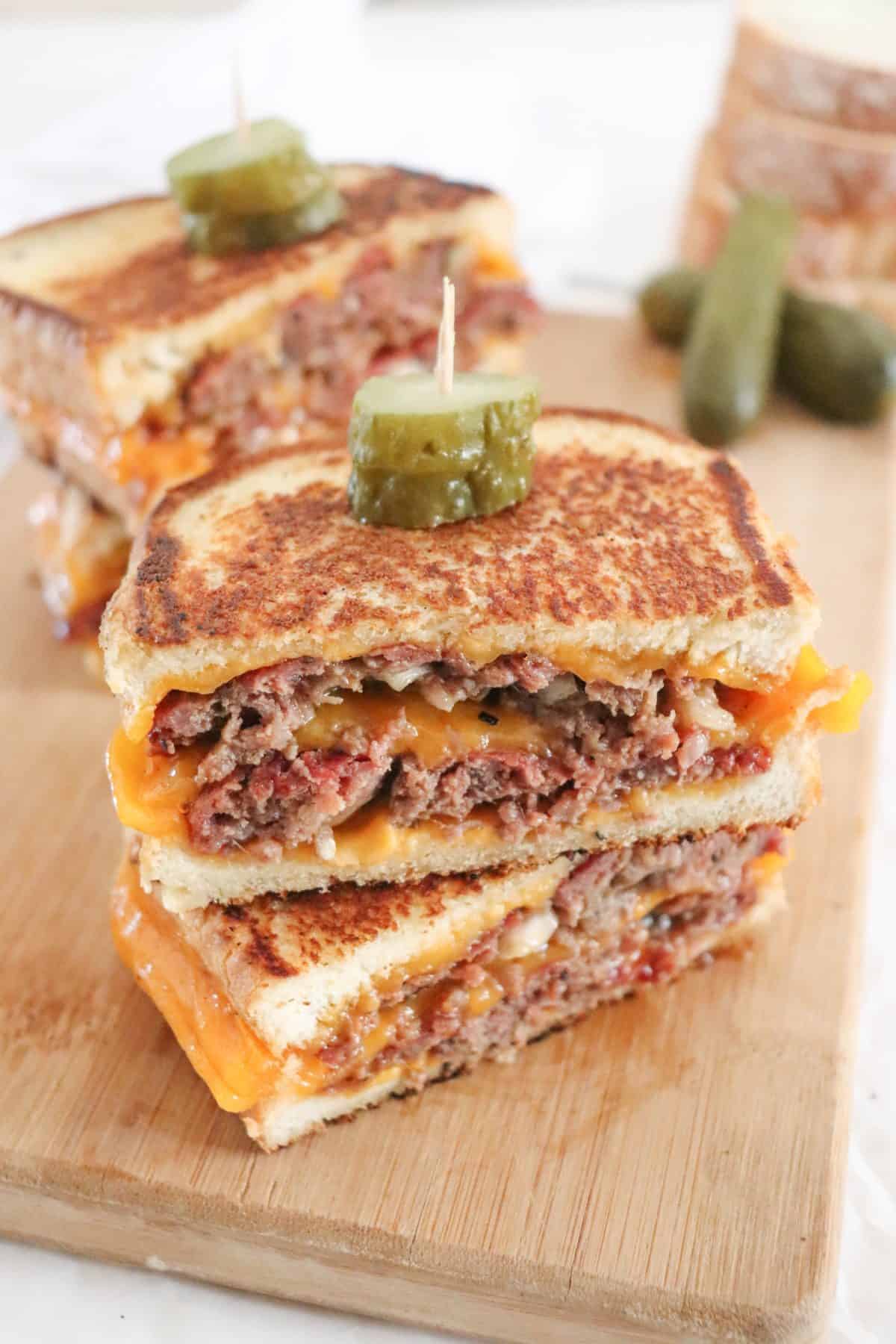 Grilled Cheese Burger Recipe
