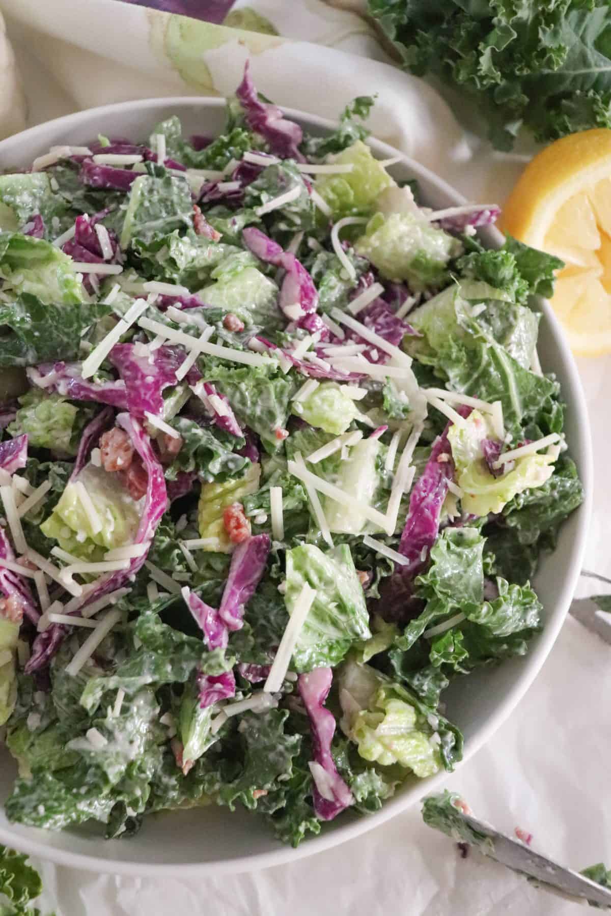Kale Caesar Salad Recipe