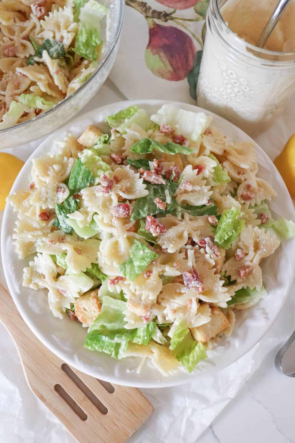 Pasta Caesar Salad Recipe