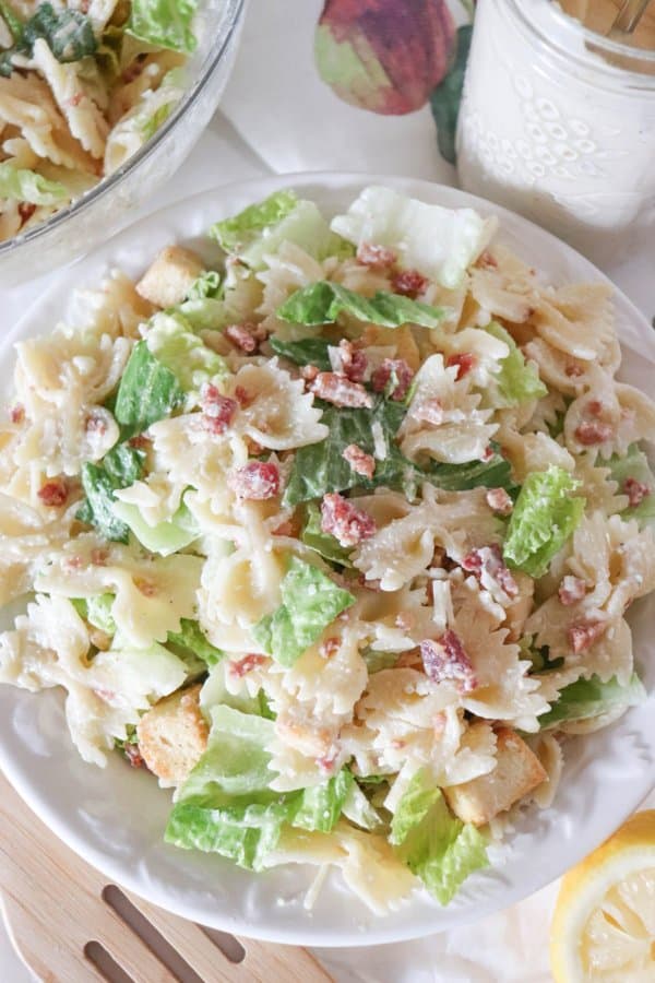 Pasta Caesar Salad Recipe