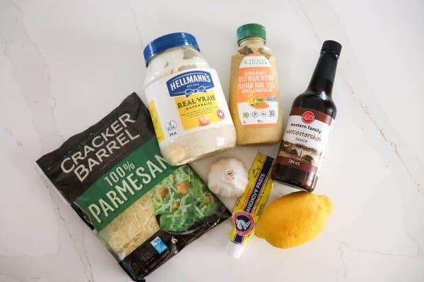 Caesar Salad Dressing Ingredients