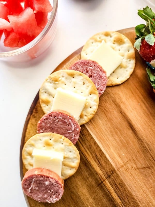 Fourth of July Charcuterie Process