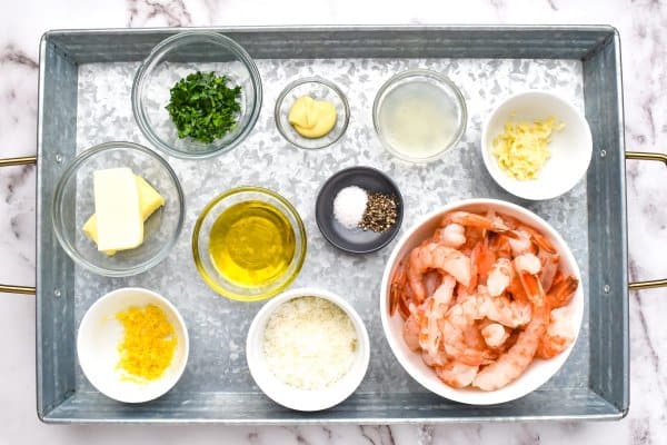 Grilled BBQ Shrimp Skewers Ingredients