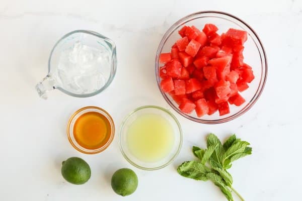 Watermelon Mocktail Ingredients