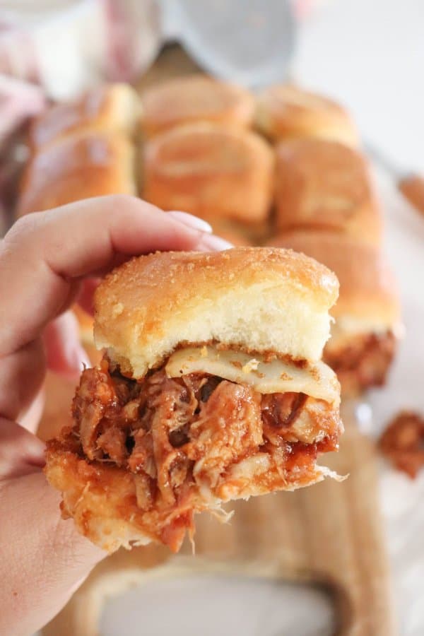 Leftover Pulled Pork Sliders