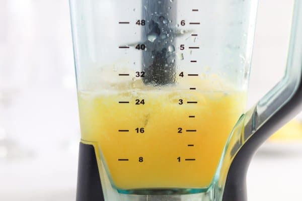 Pina Colada Mocktail Process