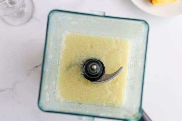 Pina Colada Mocktail Process