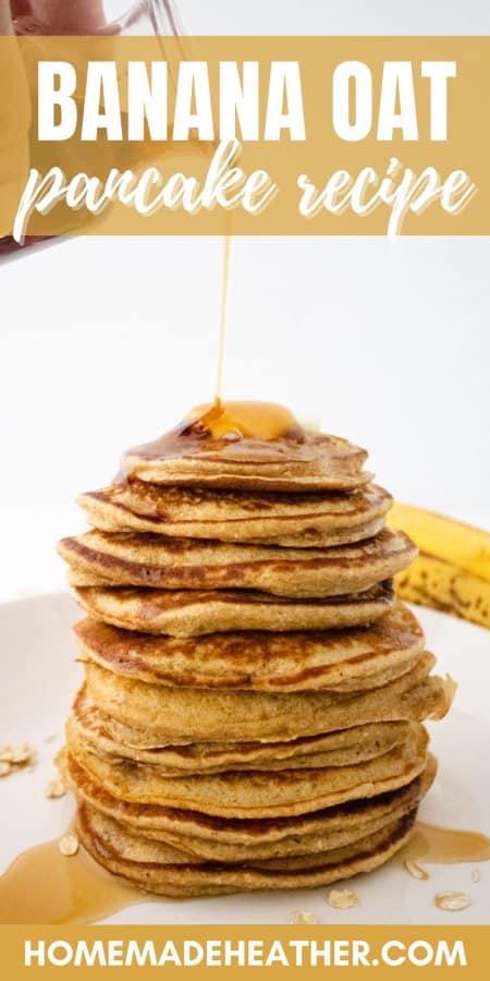 Banana Oat Pancake Recipe