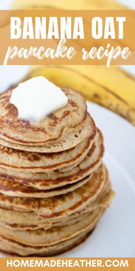 Banana Oat Pancake Recipe