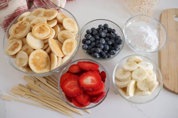 Mini Pancake Skewer Recipe