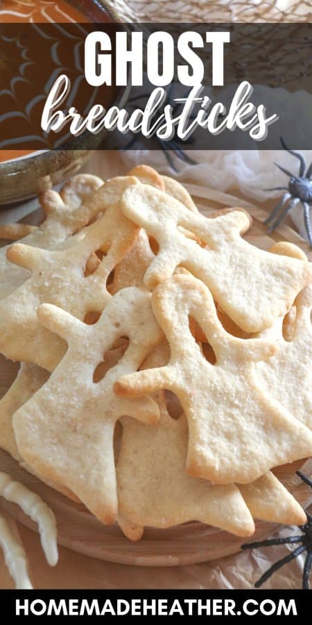 Halloween Ghost Breadsticks