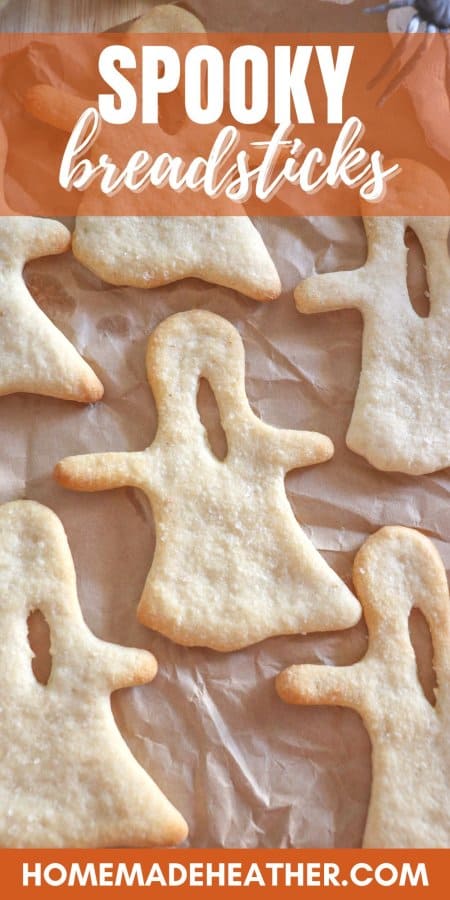 Halloween Ghost Breadsticks