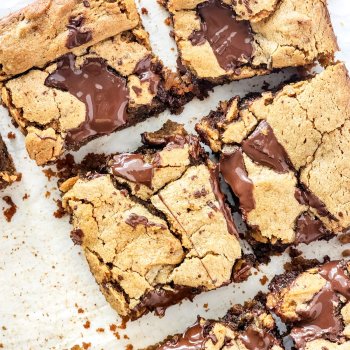 Peanut Butter Blondie Bars