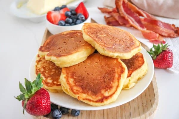 Bisquick pancakes plain
