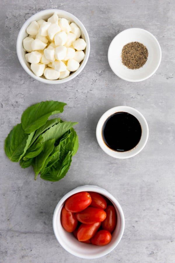Caprese Skewer Ingredients