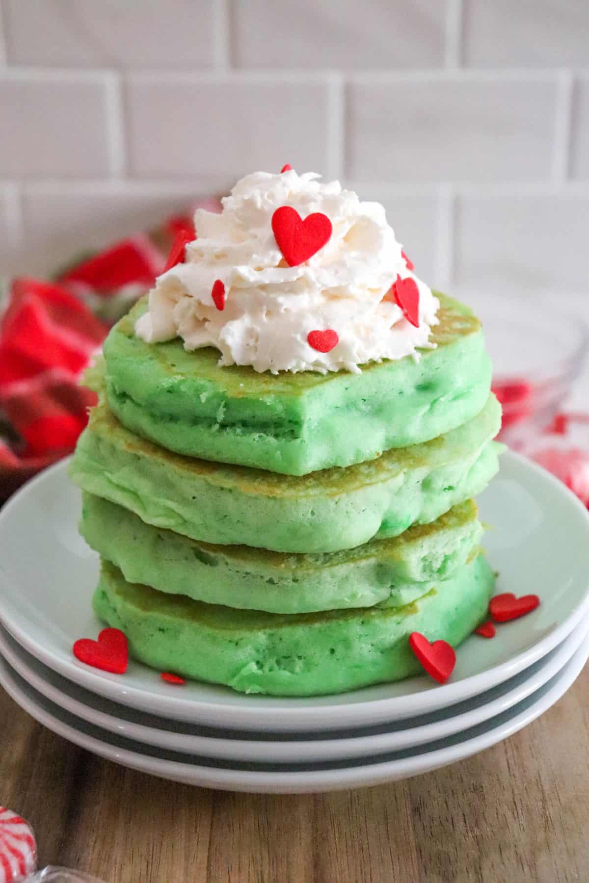 grinch pancake recipe