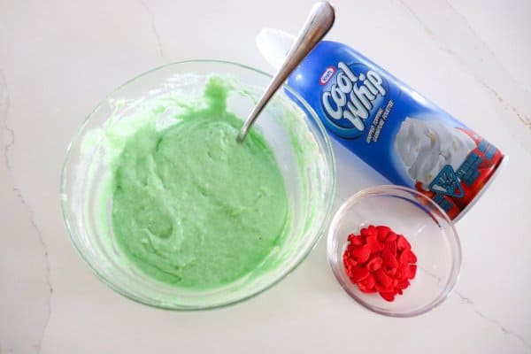 green pancake batter