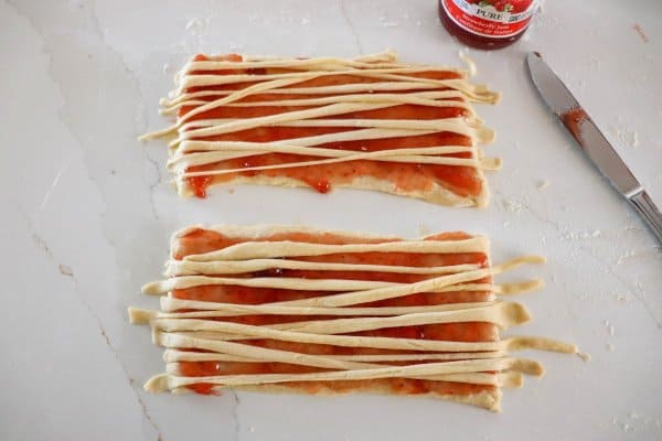 Mummy pie dough process