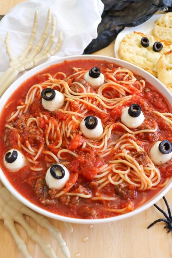 Halloween Spaghetti Recipe