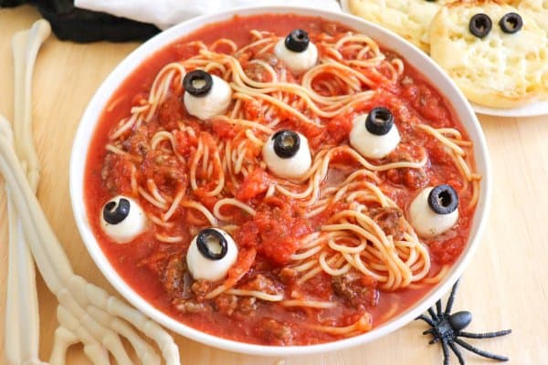 Halloween Spaghetti Recipe
