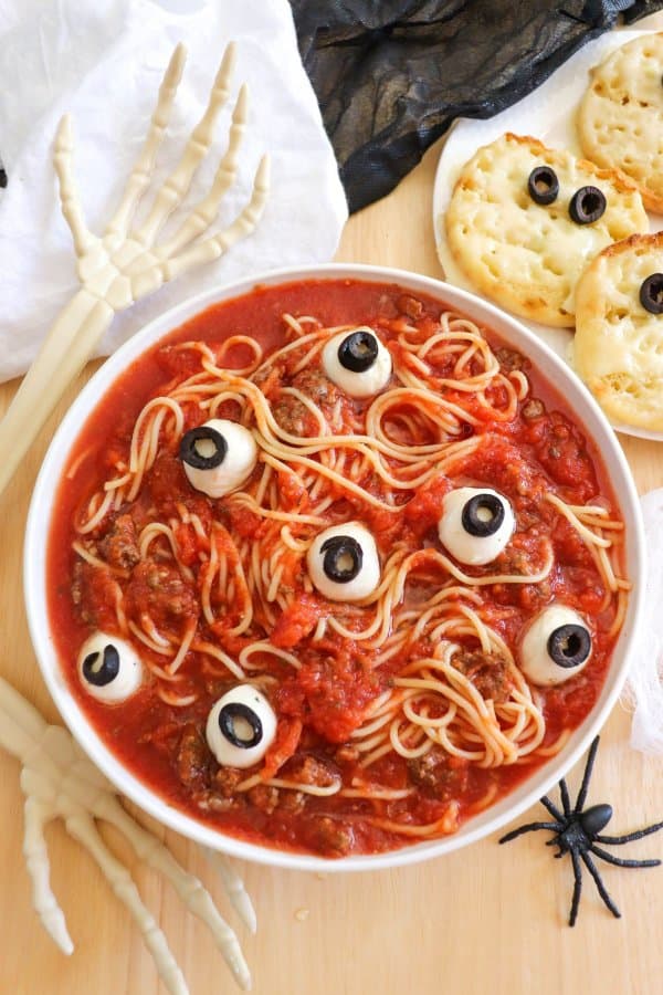 Halloween Spaghetti Recipe