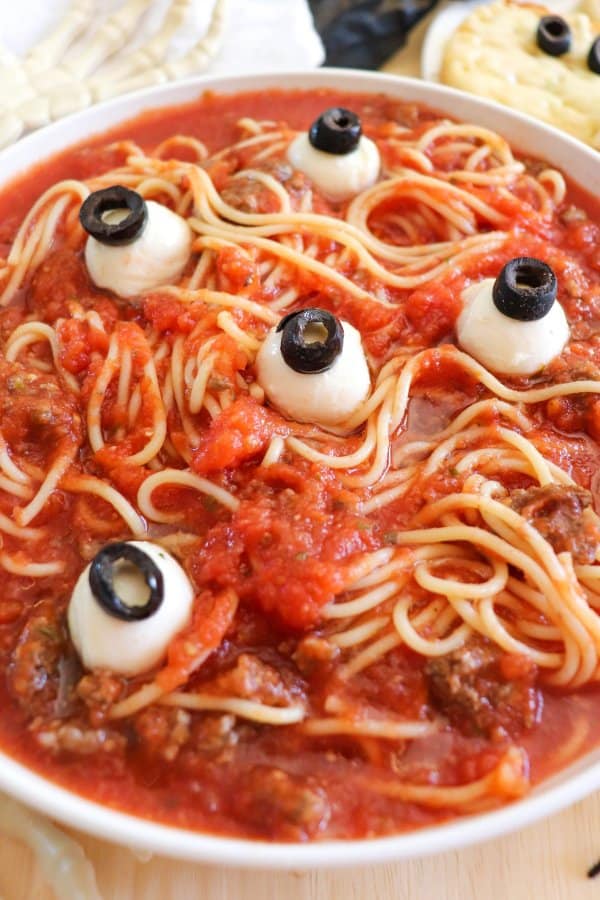 Halloween Spaghetti Recipe