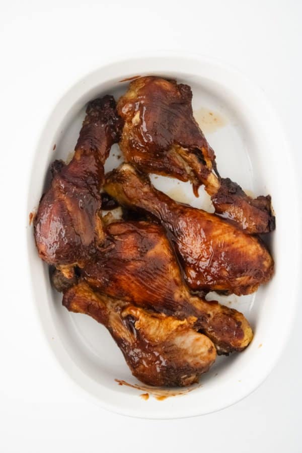 drumsticks in bbq sauce