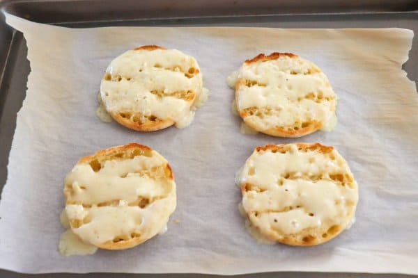 Halloween Garlic Toast Process