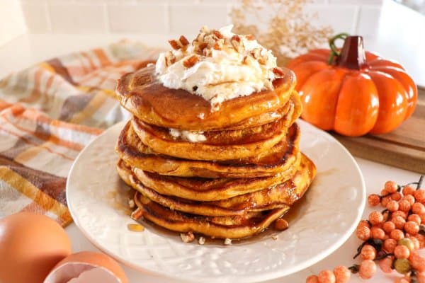 Pumpkin Spice Pancakes