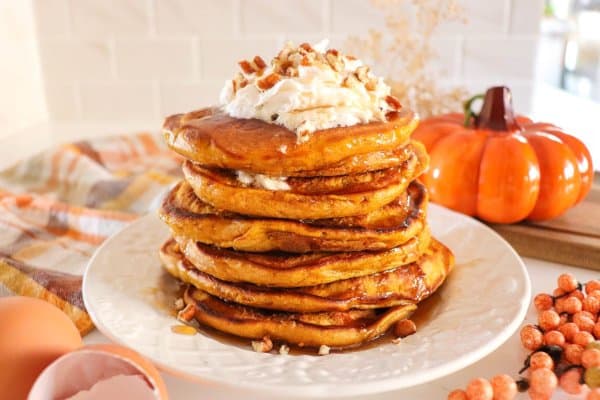 Pumpkin Spice Pancakes