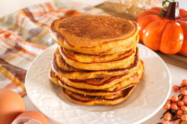 Pumpkin Spice Pancake Stack