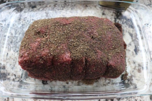 Smoked Roast Beef Process
