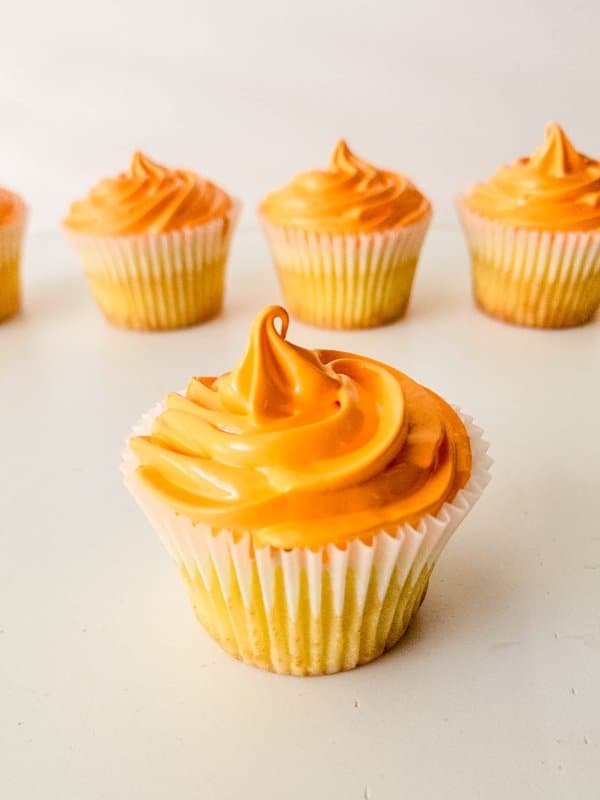 Candy Corn Cupcake Frosting
