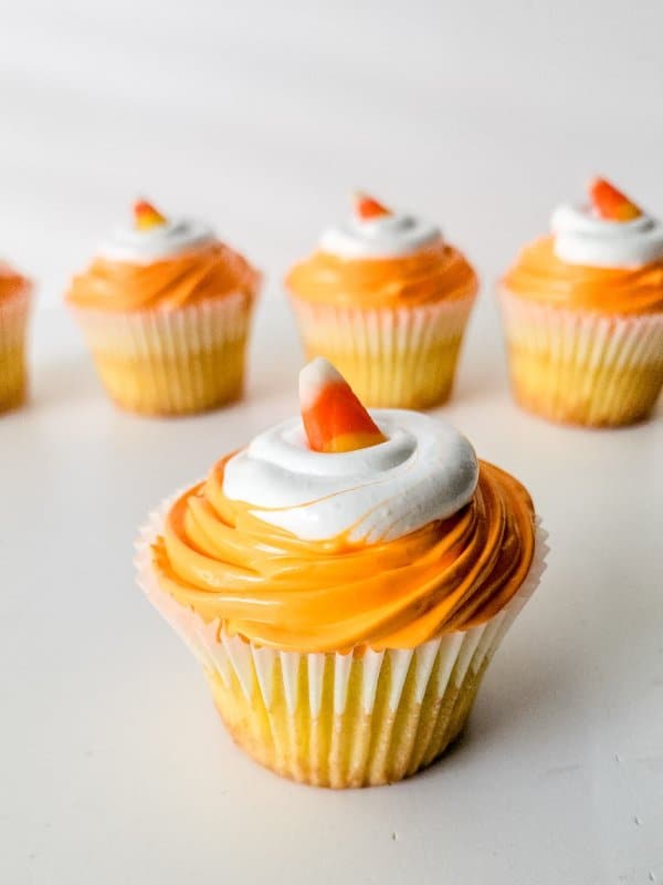 Candy Corn Cupcake Frosting