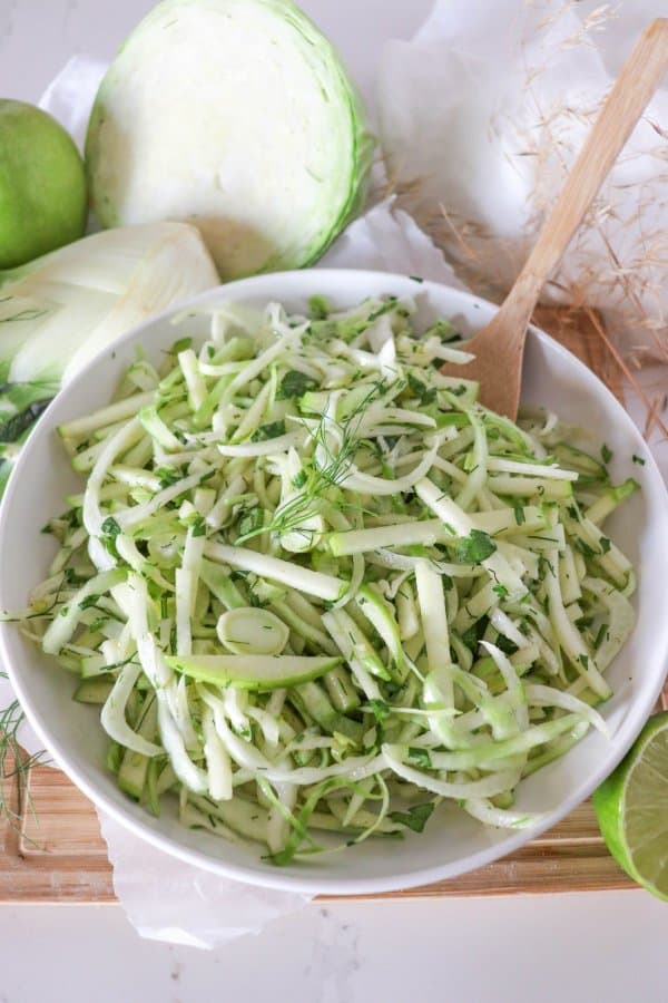 Apple Fennel Coleslaw Recipe