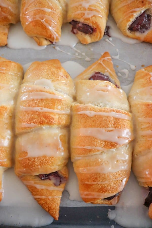 Cherry Crescent Rolls