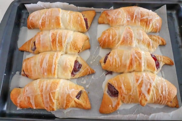 Cherry Crescent Rolls