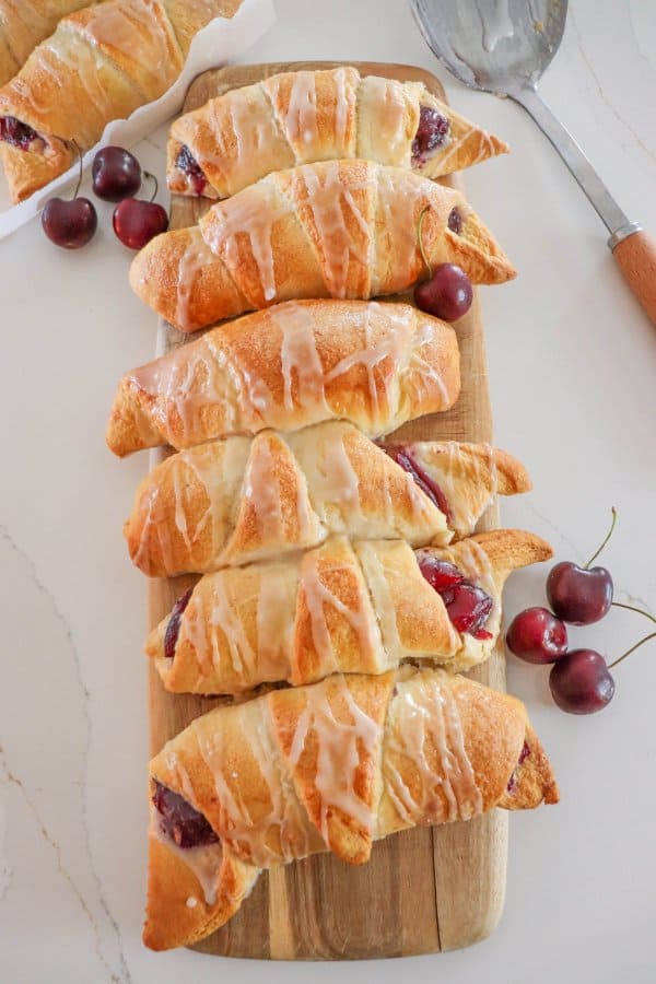 Cherry Crescent Rolls