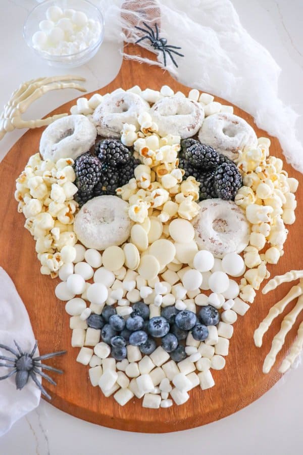 Halloween Skull Dessert Charcuterie
