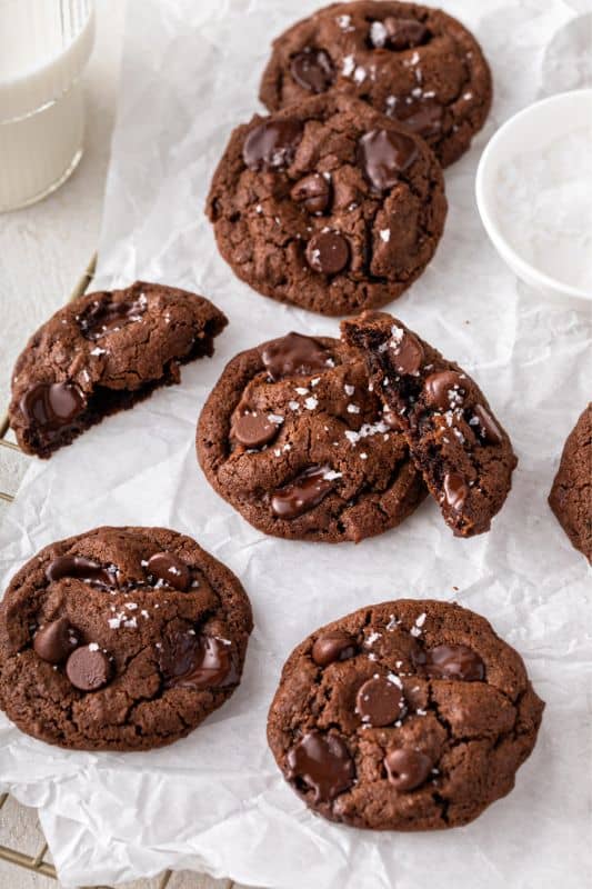 The Best Double Chocolate Chip Cookies Recipe