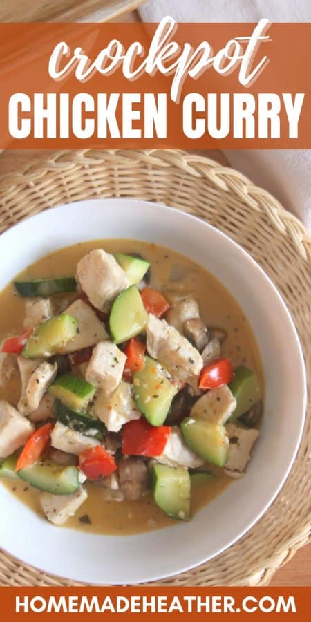 Crockpot Thai Coconut Chicken Curry Recipe