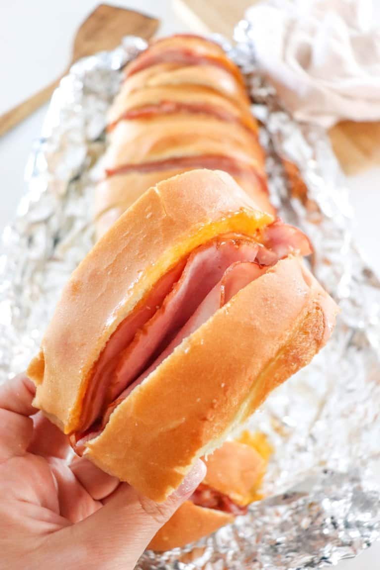 Ham & Cheese Pull Apart Sandwich